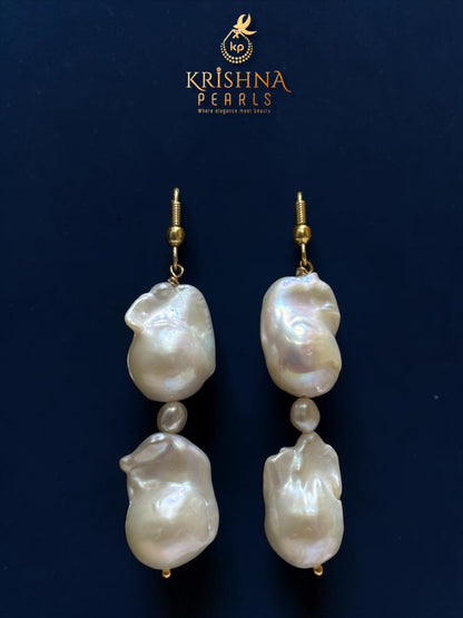 Luxurious Baroque Pearls Necklace Matching Bracelet - Premium AAA Quality