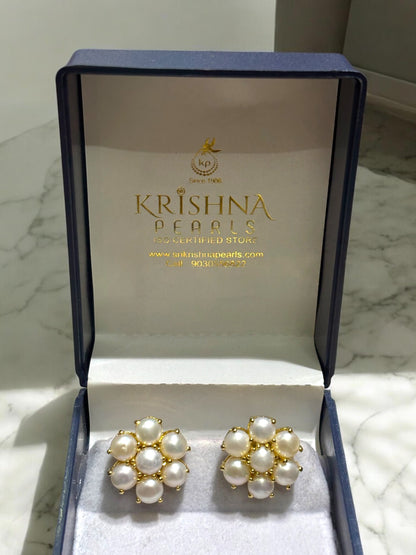 Adorable Pearls Studded Earrings