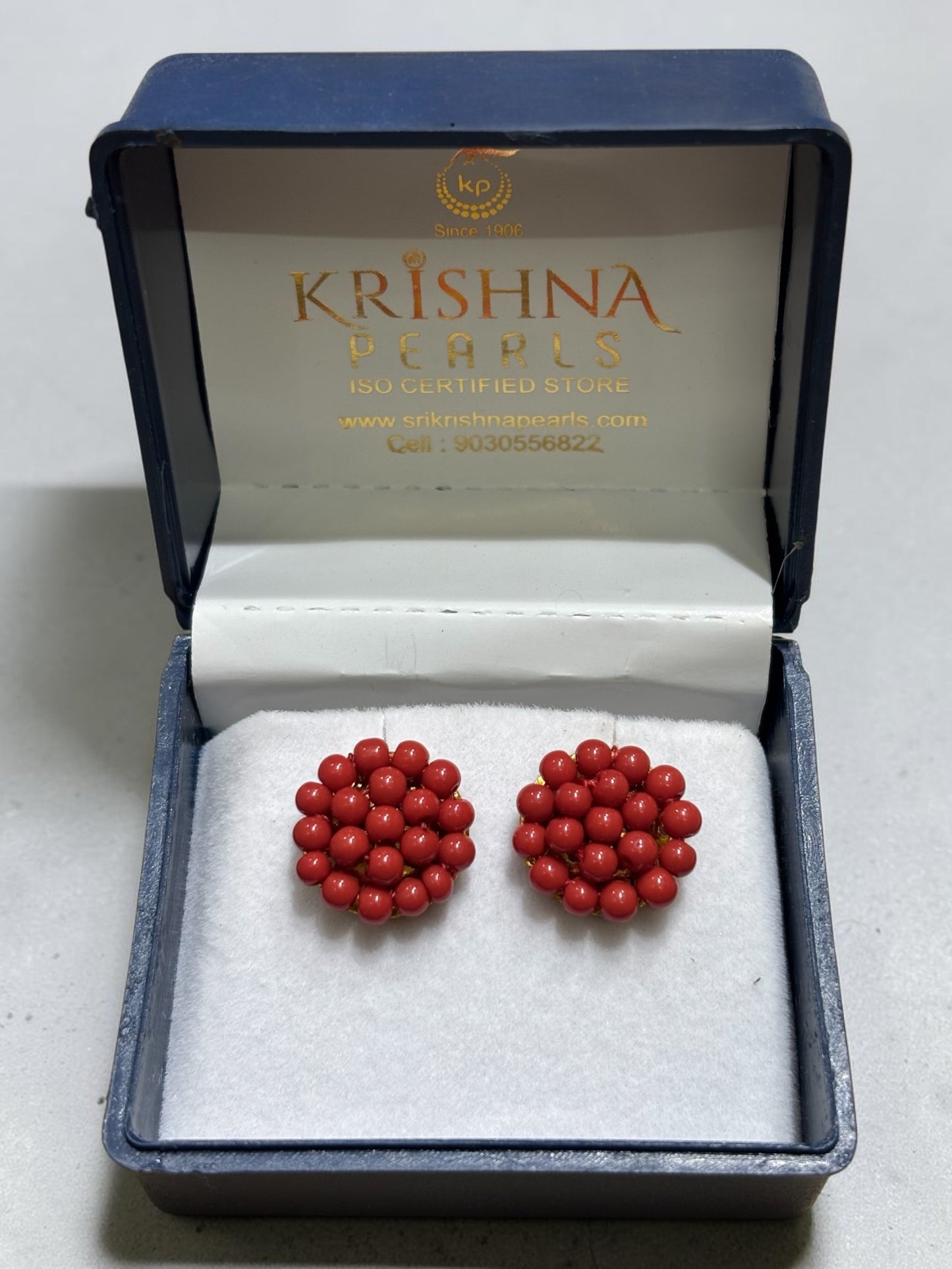 Beautiful Coral Earrings