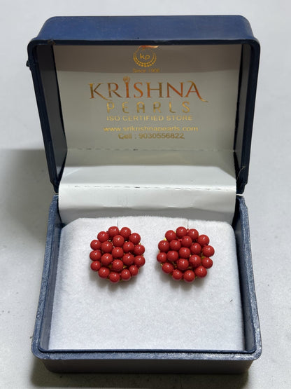 Beautiful Coral Earrings