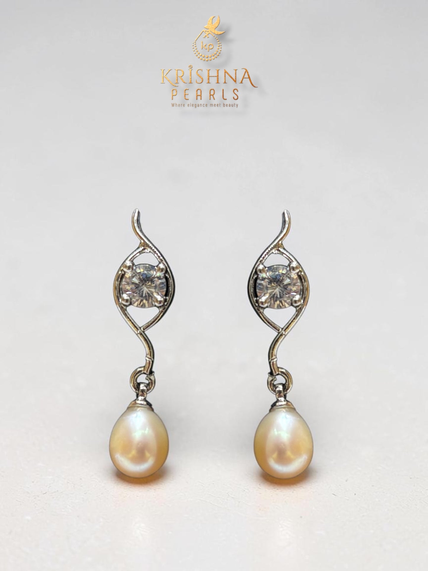 Minimilistic Pink Pearls Double Layer Necklace Set