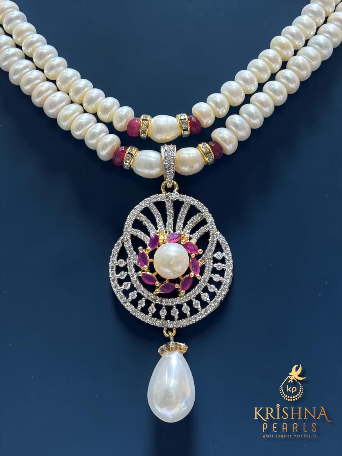 Real Pearls Necklace Set