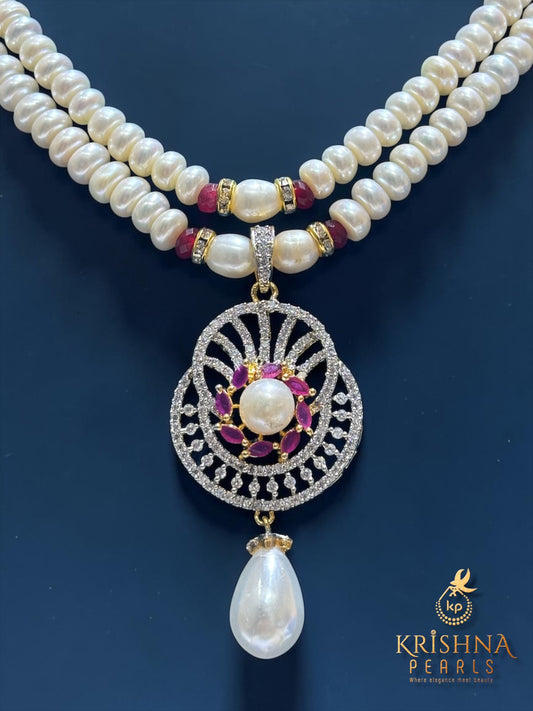 Real Pearls Necklace Set
