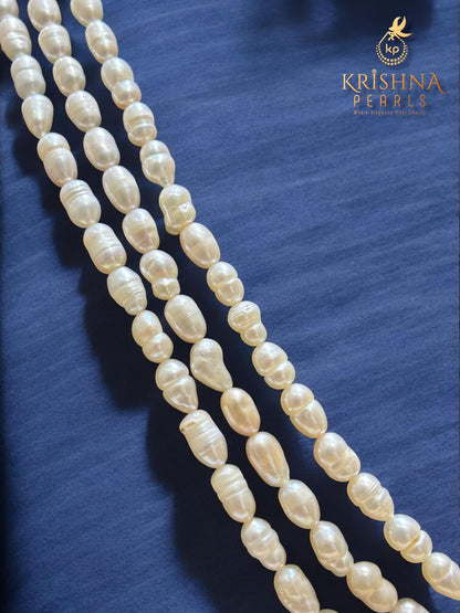Small Irregular Lustrous Biwa Pearls - The Imperfect Perfection