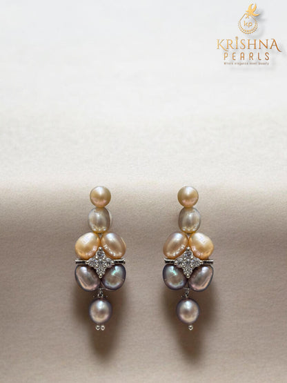 Exclusive Sete Double Layer Pink Pearls Necklace Set