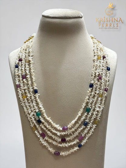 Certified Natural Sapphire’s With Real Pearls