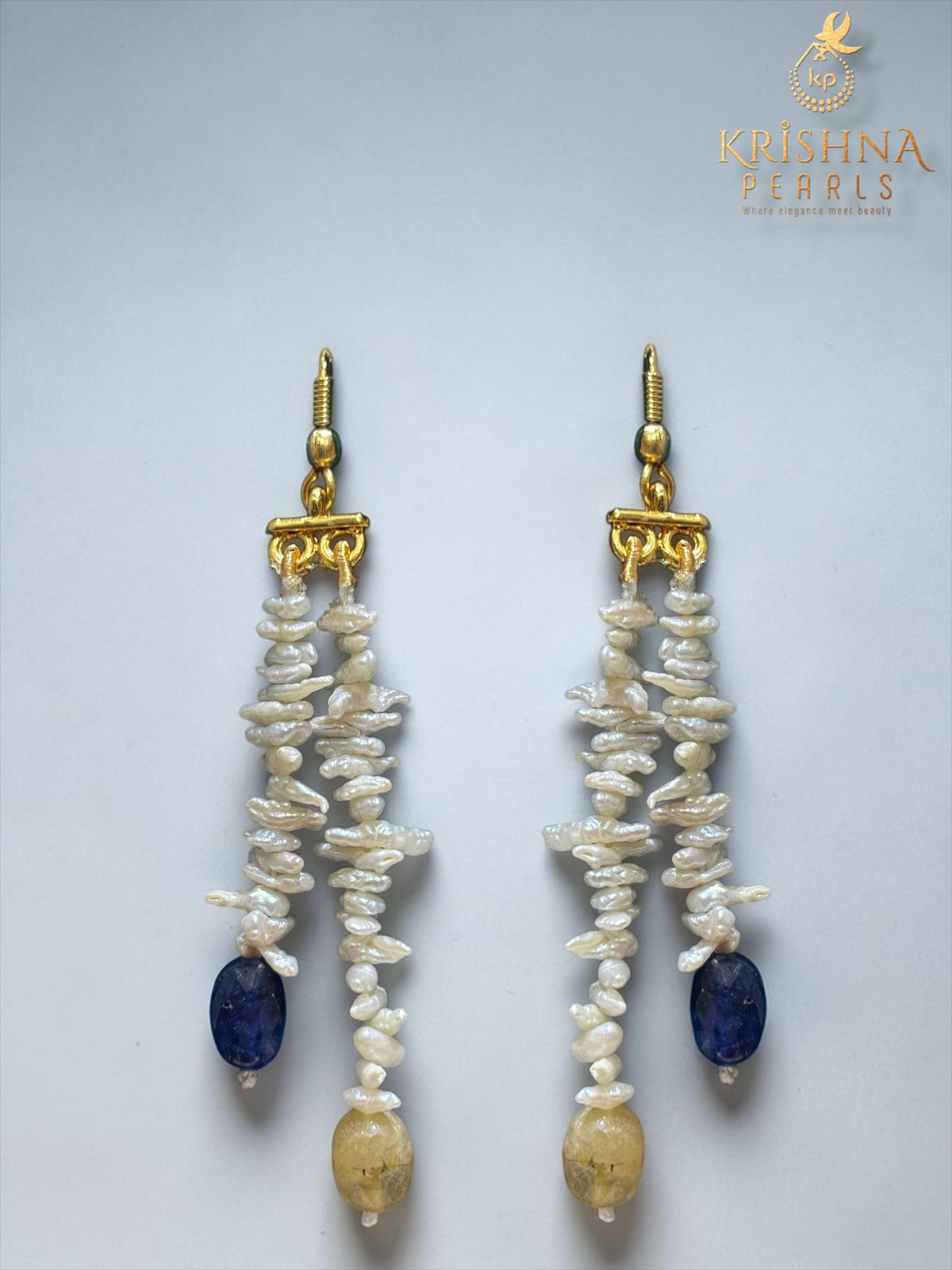 Certified Natural Sapphire’s With Real Pearls