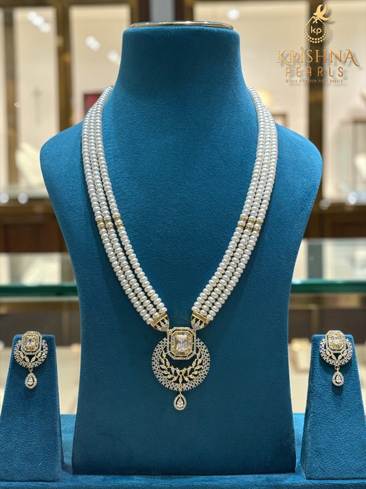 Heritage Charminar Long Three Layer Rani Haar Set