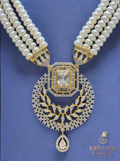 Heritage Charminar Long Three Layer Rani Haar Set