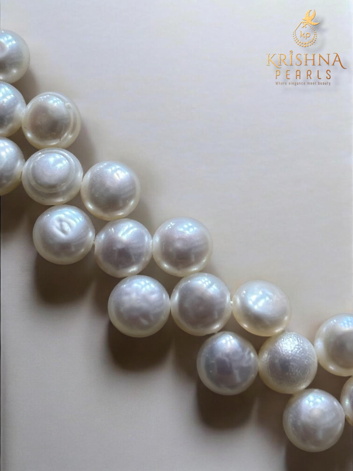 Classy White Pearls Necklace