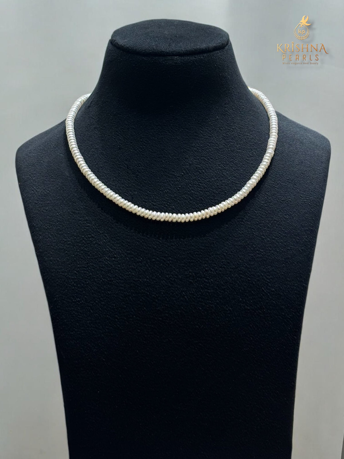 92.5 Silver Ruby Studded Pearls Necklace Set