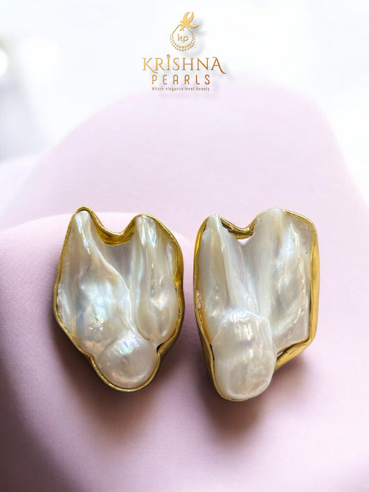 Designer Original Baroque Pearl Studds