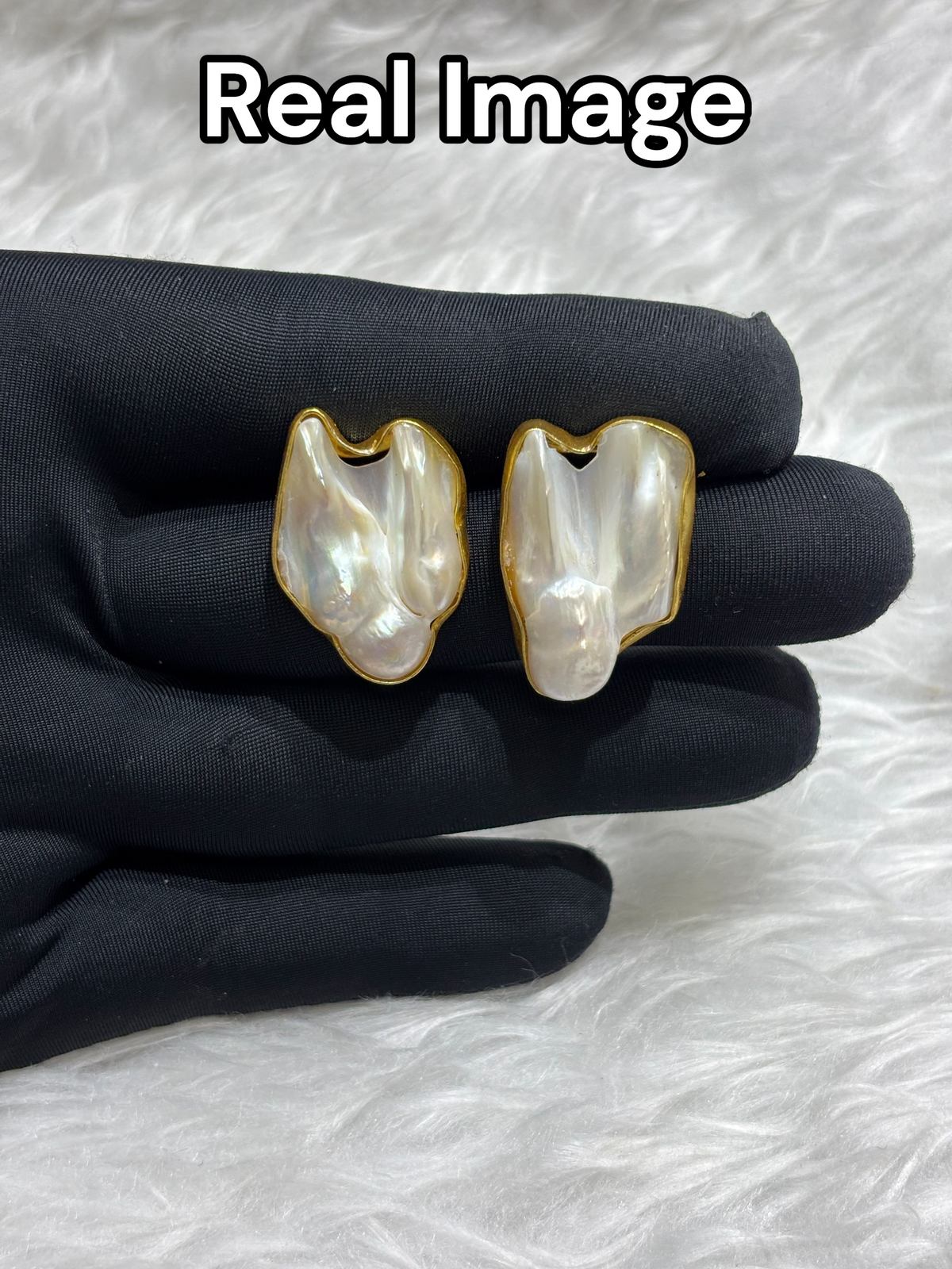 Designer Original Baroque Pearl Studds