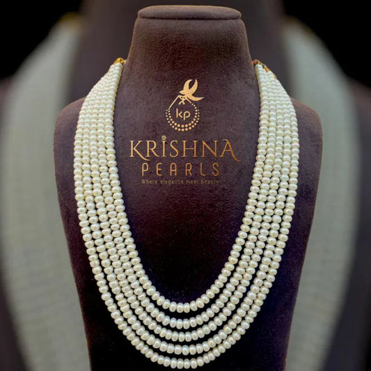 Simple Long Pearl Set