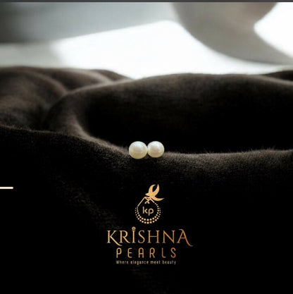Shop Pearl Necklace & Stud Earrings Set by Sri Krishna Pearls – Elegant Jewellery Online for Women