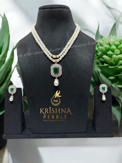 Adorable Double Strand Pearl Set