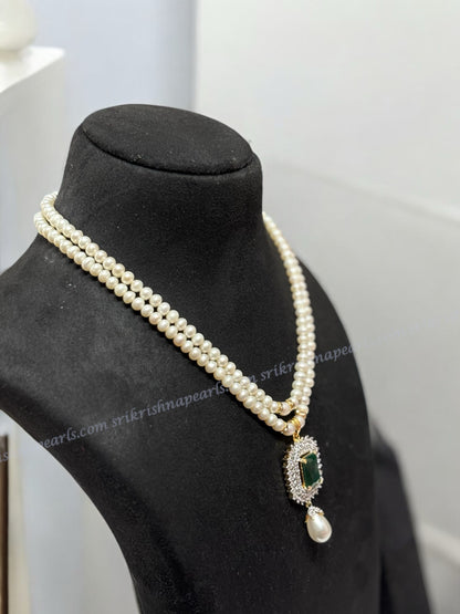 Adorable Double Strand Pearl Set
