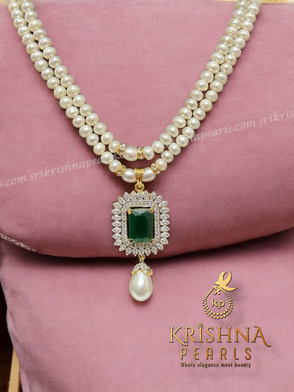 Adorable Double Strand Pearl Set