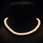 Seed Pearl Twister Necklace