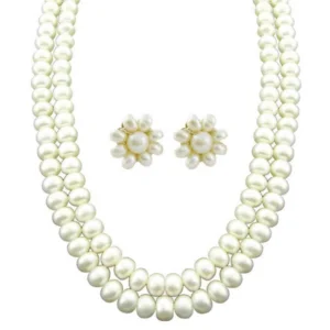 Two Row Pearl Set
