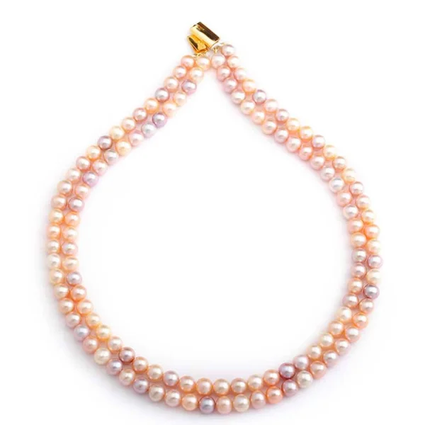Two Row Pink Pearl